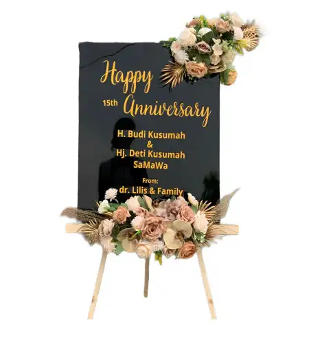 Papan Bunga Akrilik Sinar Rambang